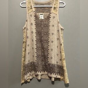 Vocal USA Women’s Western Rhinestone Tank Top